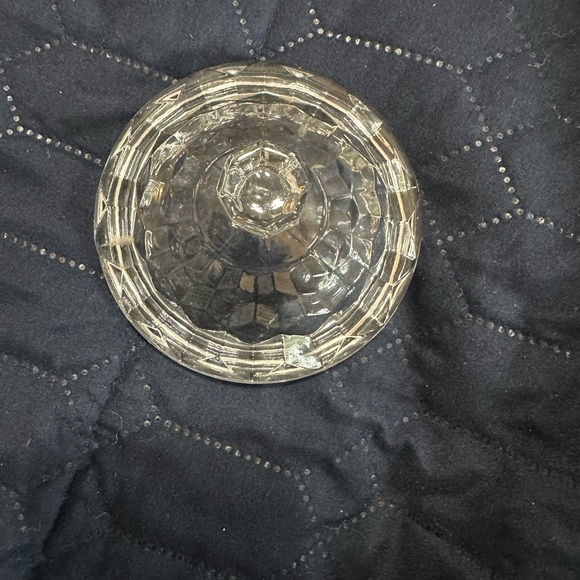 Vintage Creamer/Sugar Cut Glass-Vintage - Picture 6 of 13